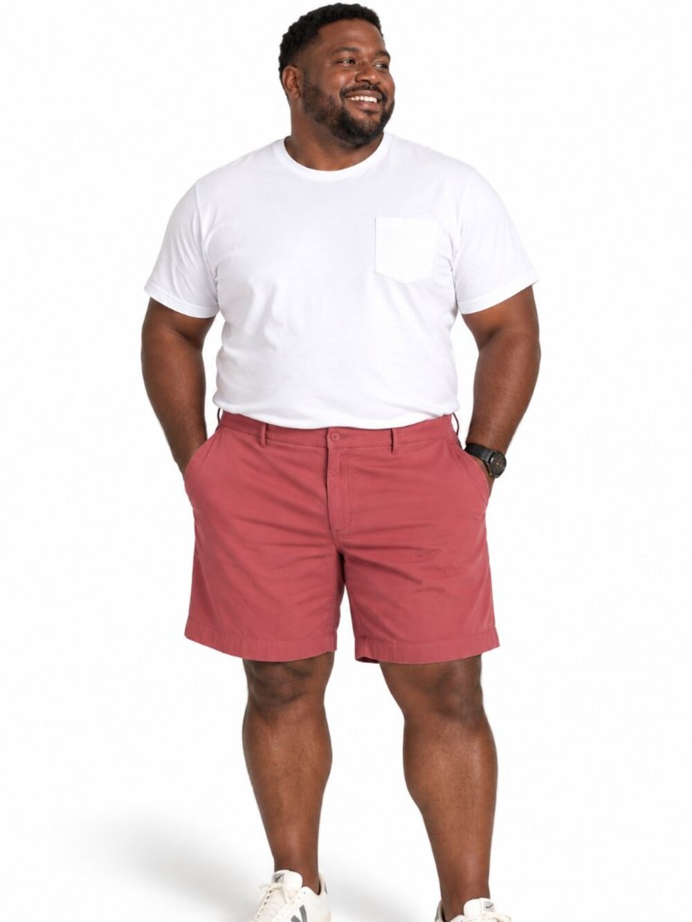 Daniel Cremieux Madison Relaxed Fit Shorts Size 42 Salmon NWT